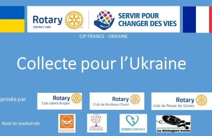 Une action interclub soutenue par le district 1690 en faveur de l'Ukraine
