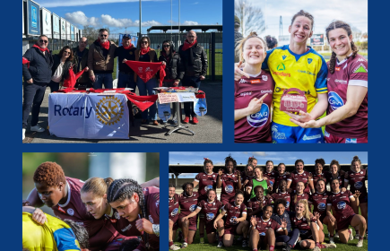 🏉 Solidarité et Engagement : Le Rotary Club de Mérignac aux côtés des Lionnes du Stade Bordelais